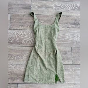Abercrombie green mini dress